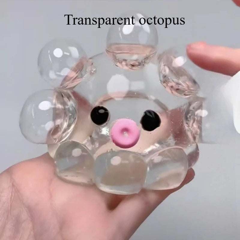 HUGSUR Bubble Pop Squish — Sensory Bubble Ball & Octopus Fidget Toy
