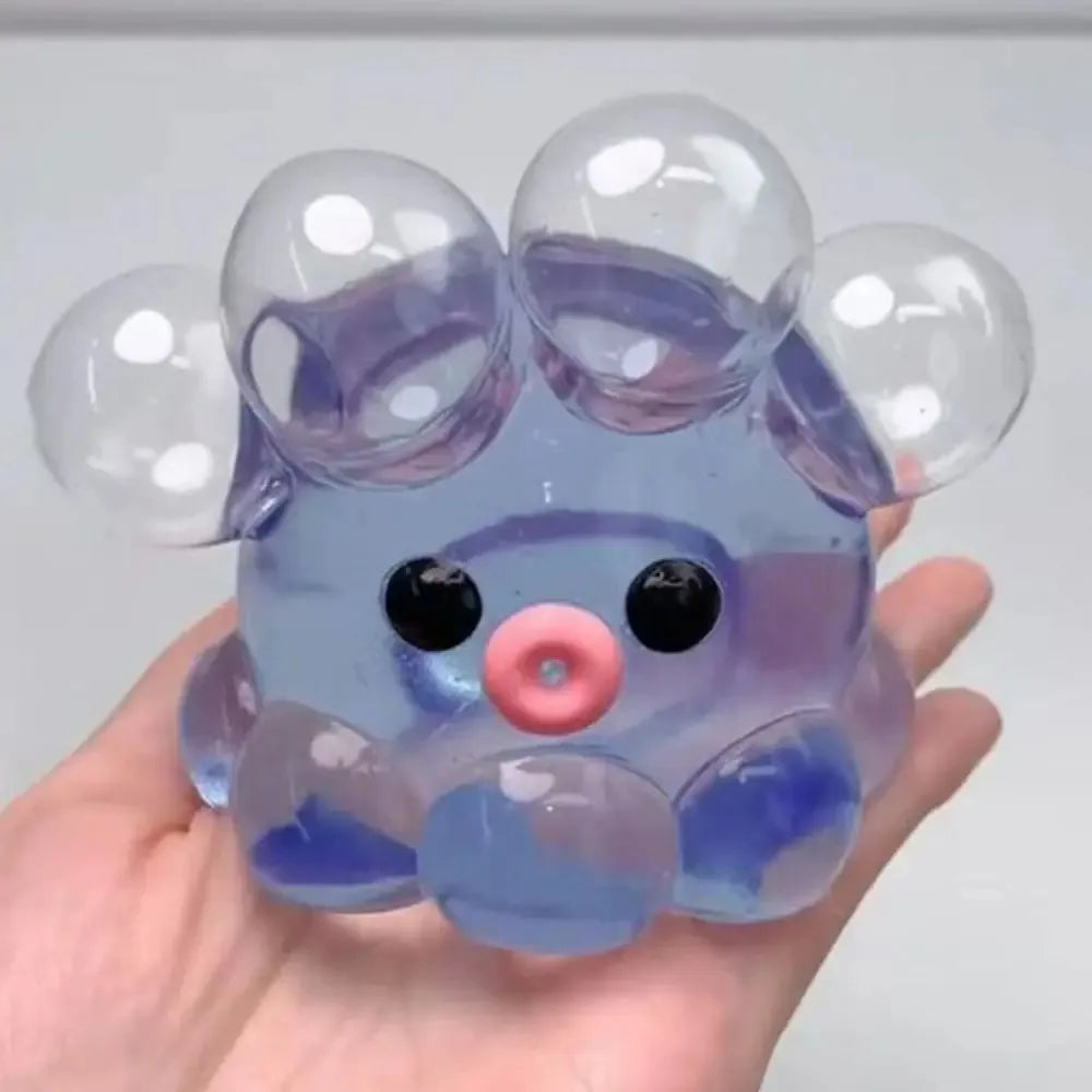 HUGSUR Bubble Pop Squish — Sensory Bubble Ball & Octopus Fidget Toy