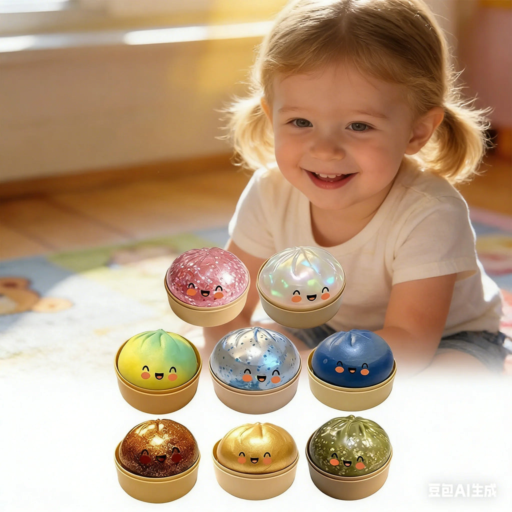 HUGSUR Mochi Squish Ball — Sensory Stress Relief Toy